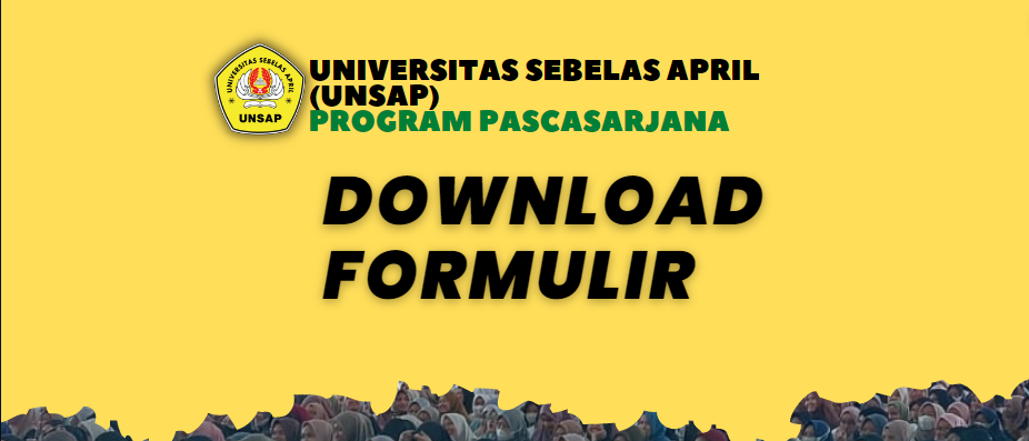 Formulir Pendaftaran Program Pascasarjana (S2) Universitas Sebelas April
